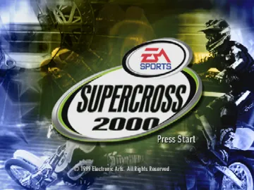 Supercross 2000 (USA) screen shot title